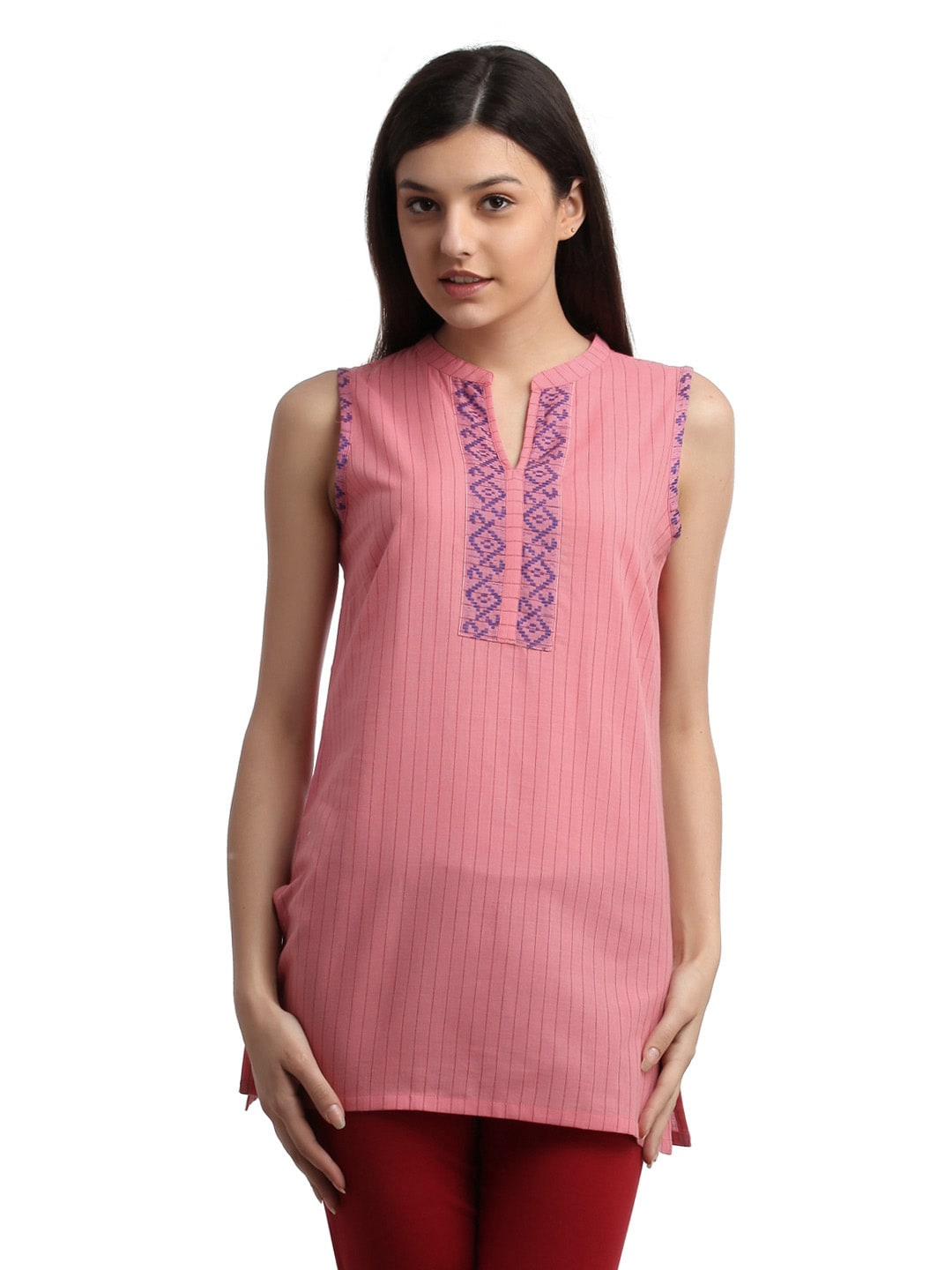 Aurelia Women Pink Kurti