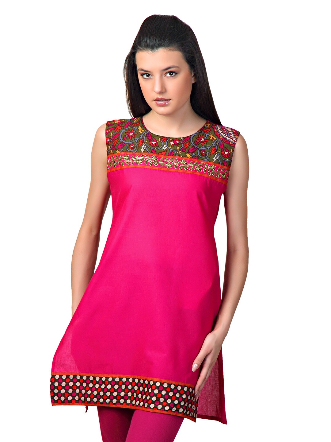 Span Women Magenta Kurta