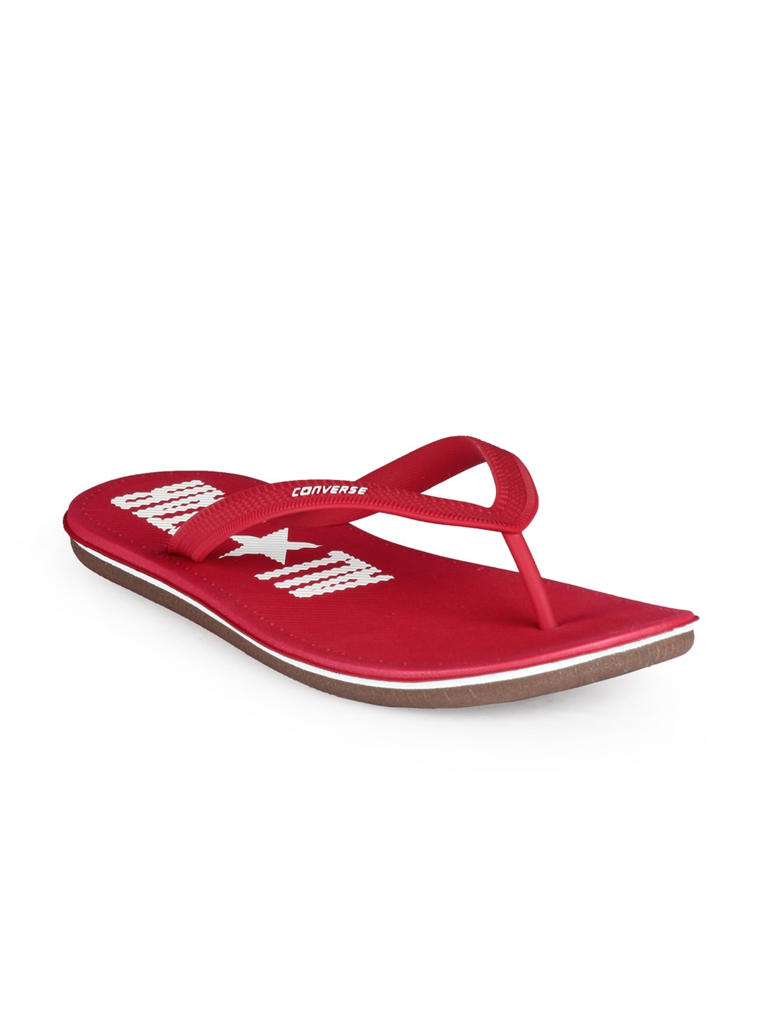 Converse Unisex Red Flip Flops