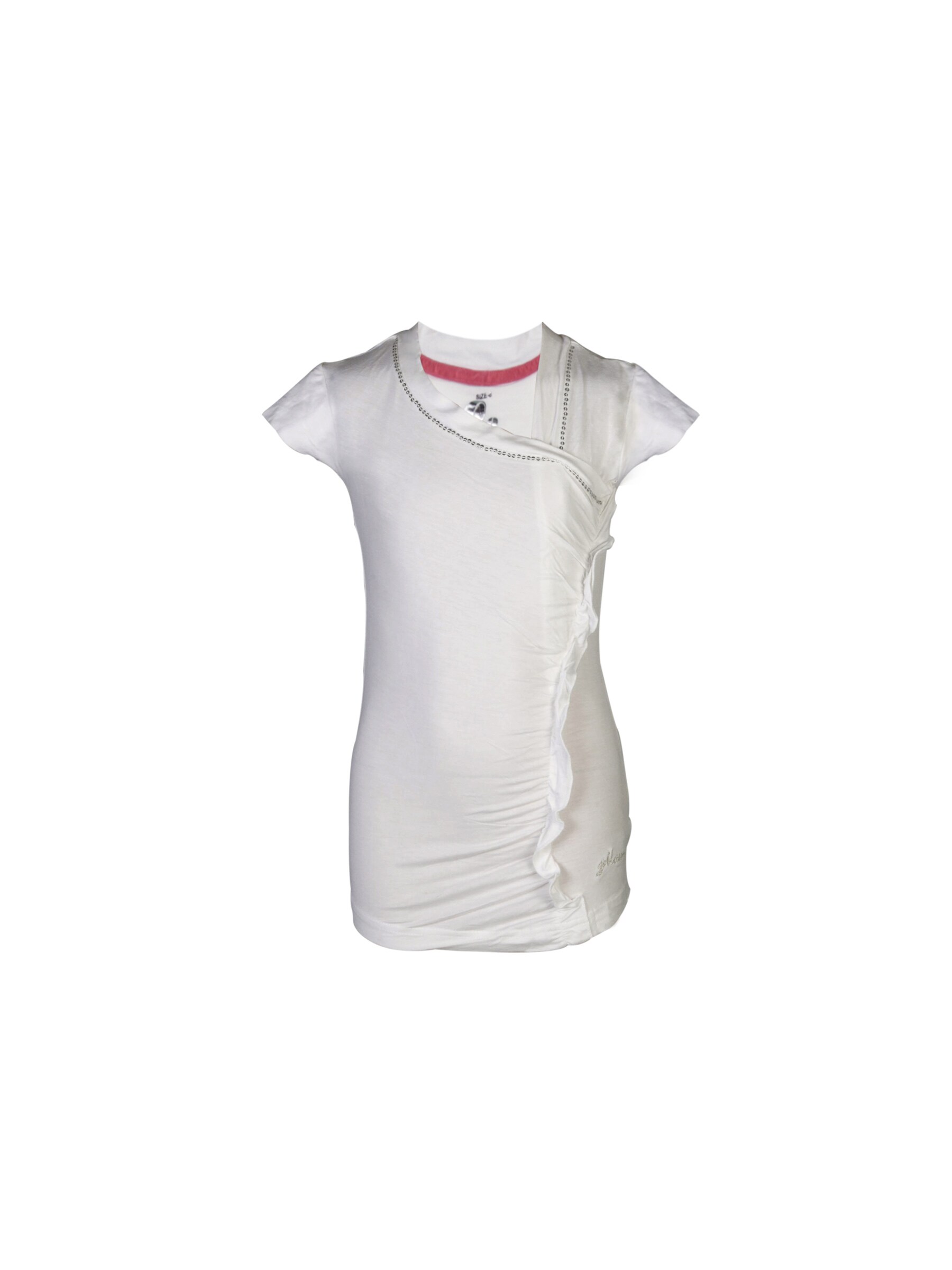 Gini and Jony Girls Core White Top