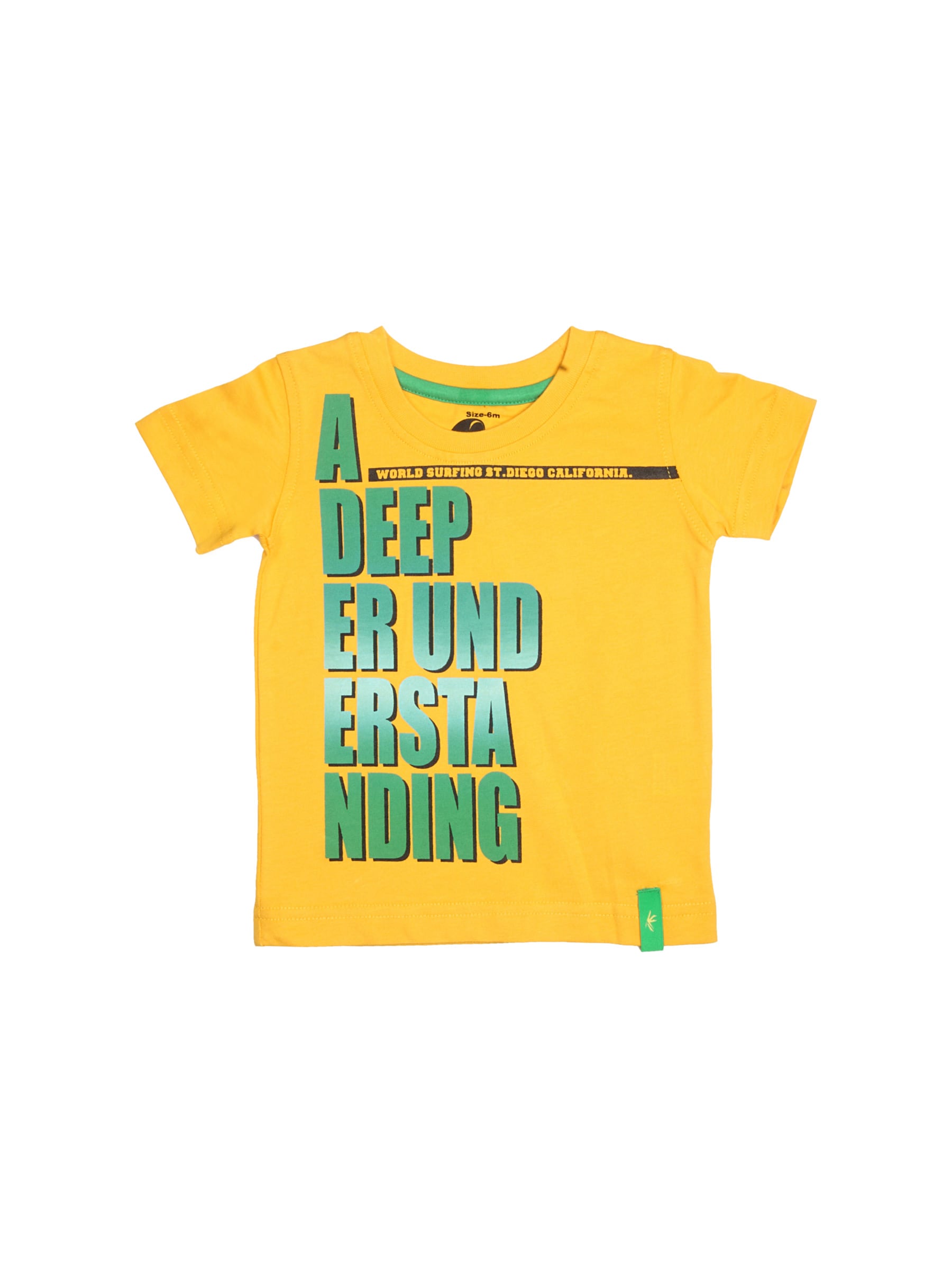 Gini and Jony Boys Core Yellow T-shirt