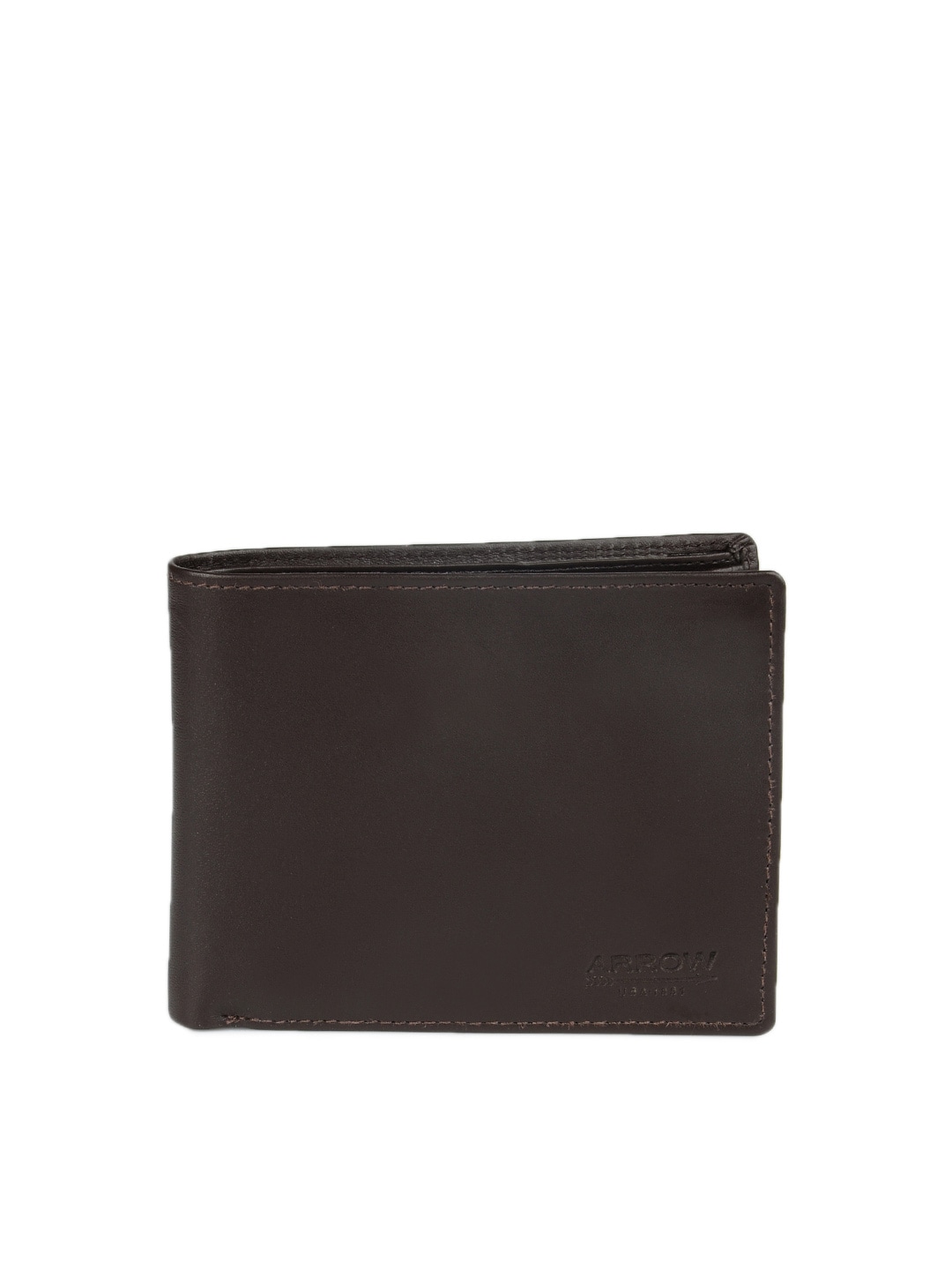 Arrow Men Brown Leather Wallet