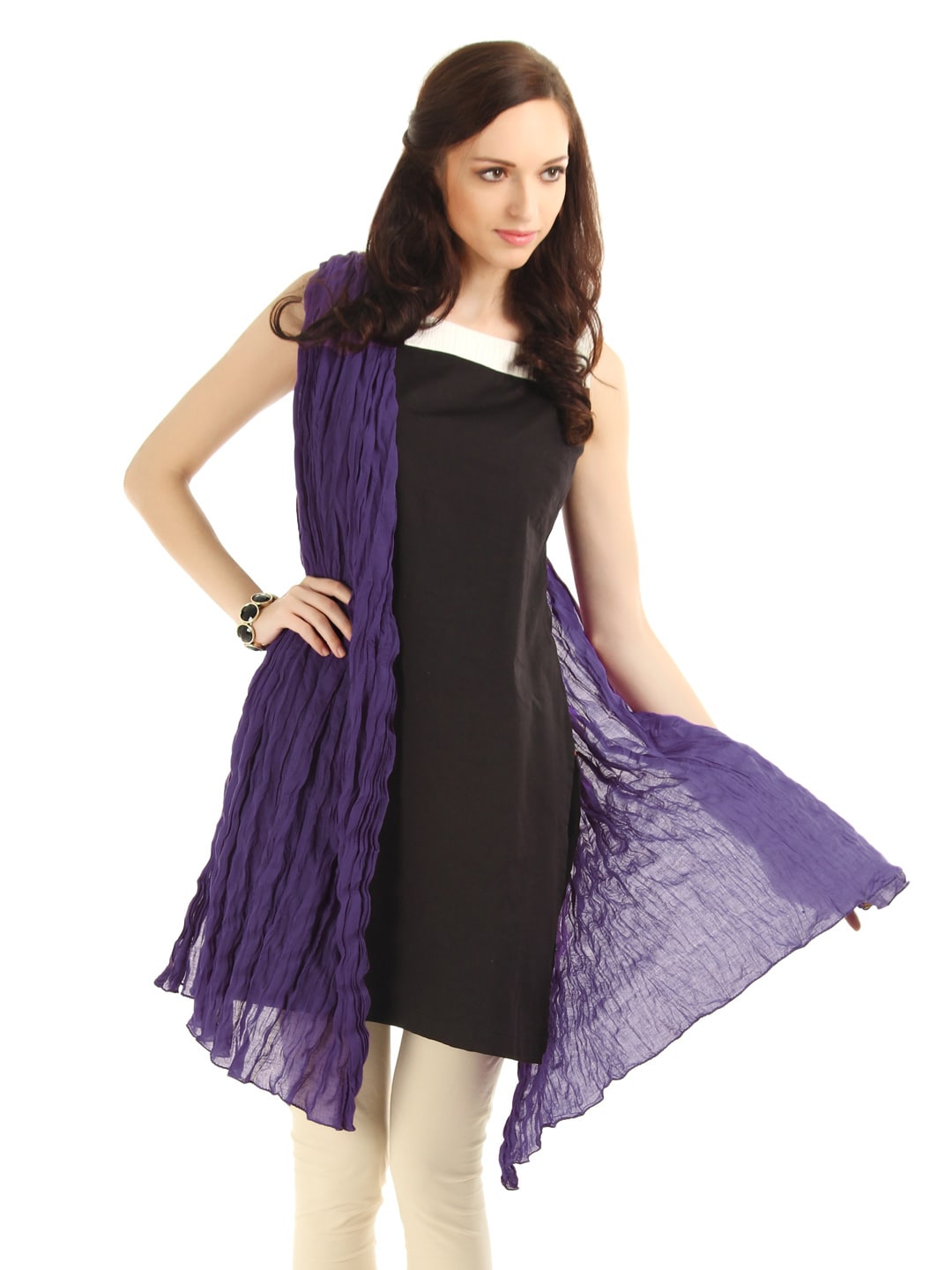 Aurelia Women Purple Dupatta