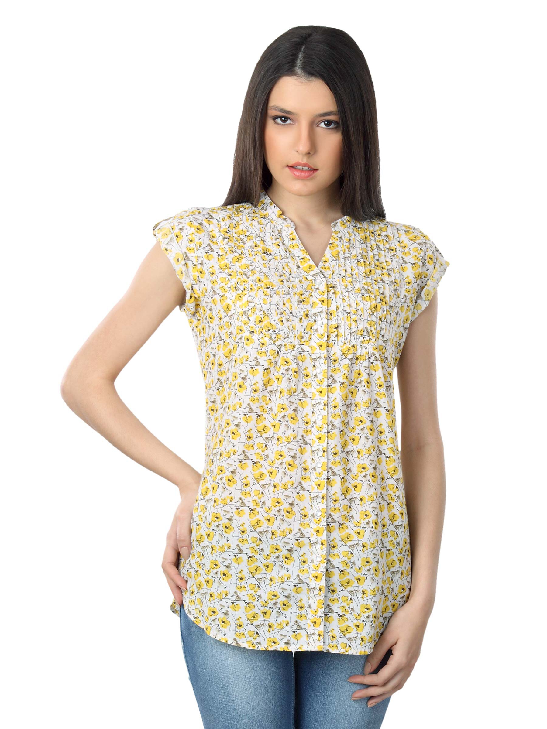 Wrangler Women Donna Yellow Top