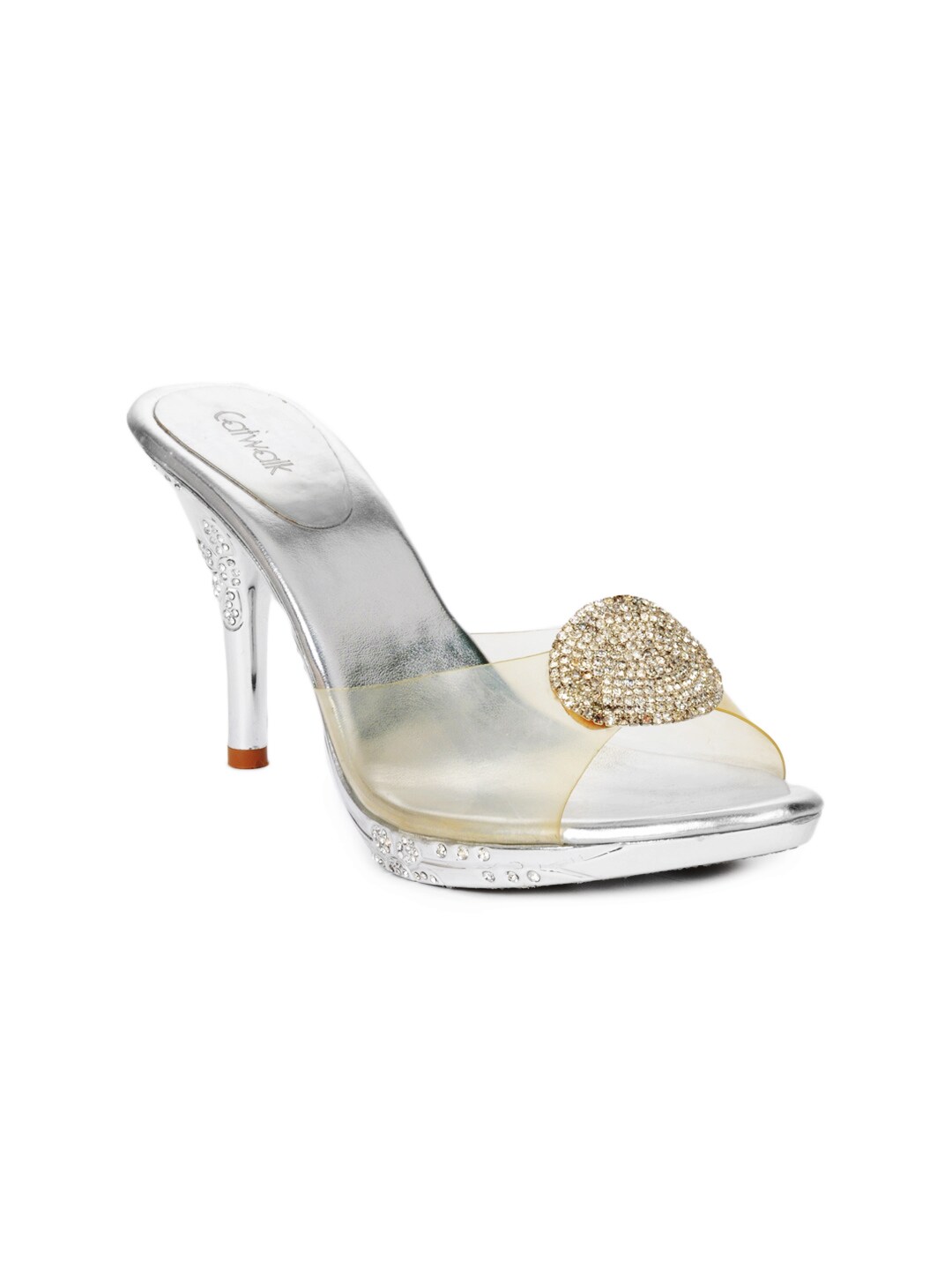 Catwalk Women Silver Heels