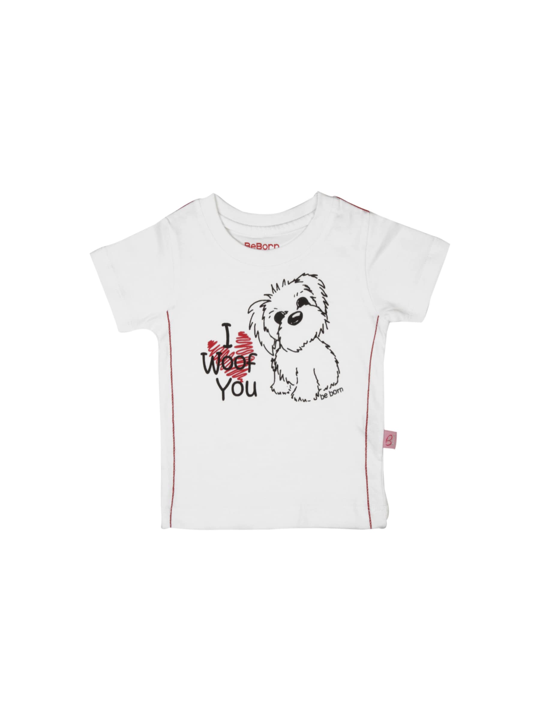 Doodle Boys Printed White T-shirt