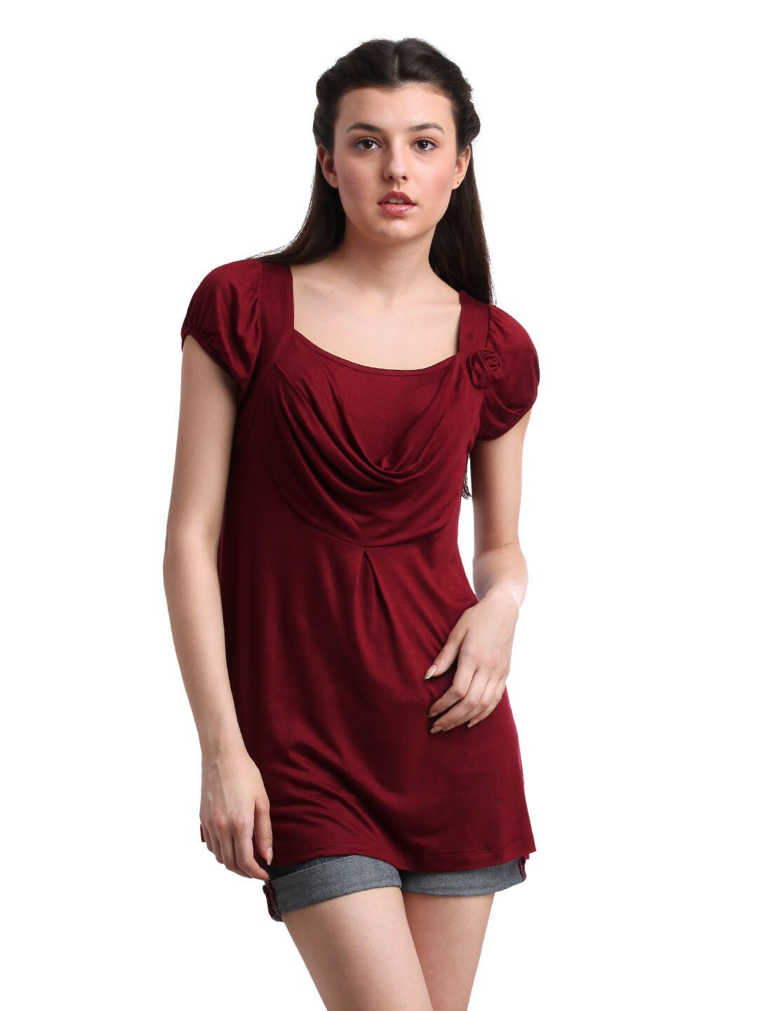 Remanika Women Maroon Top