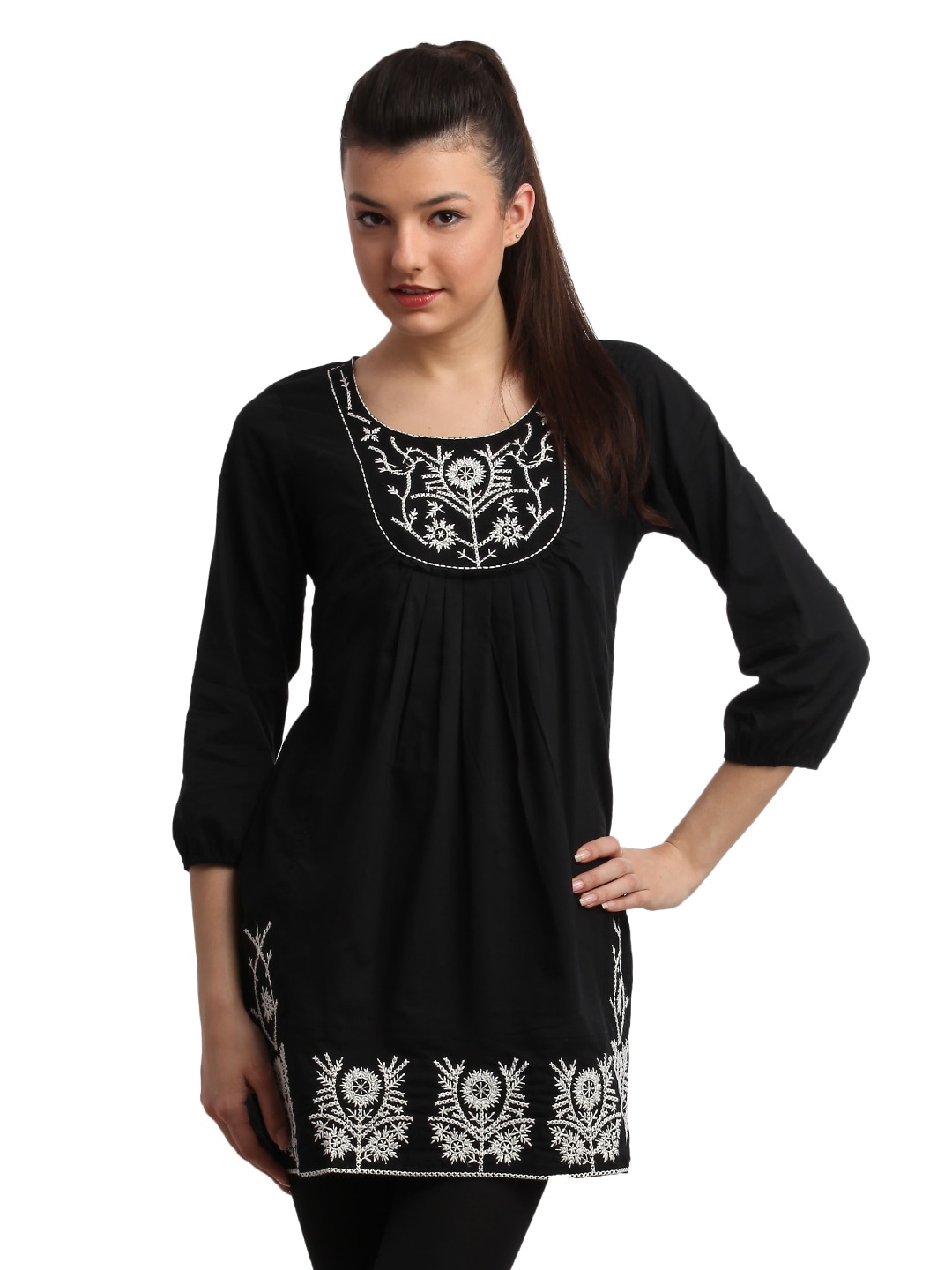 Remanika Women Black Tunic