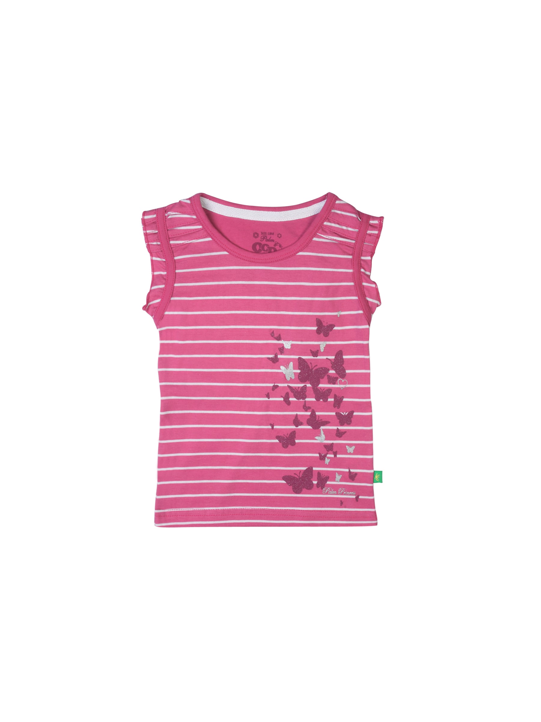 Gini and Jony Girls Core Pink Top