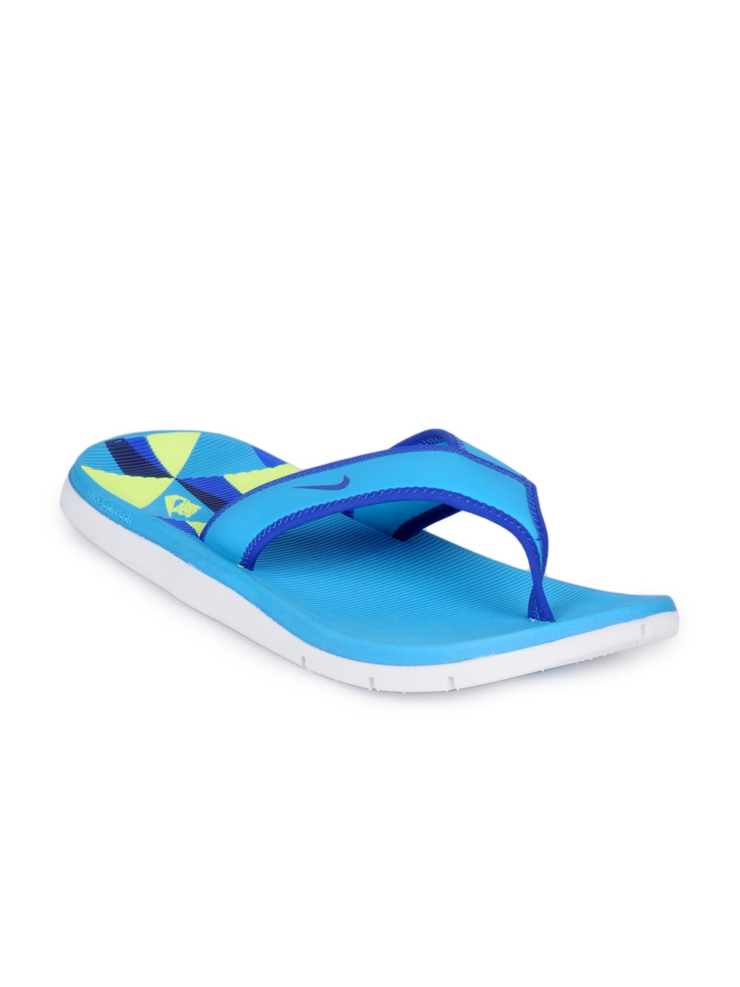 Nike Men Blue Celso Solarsoft Thong Flip Flops