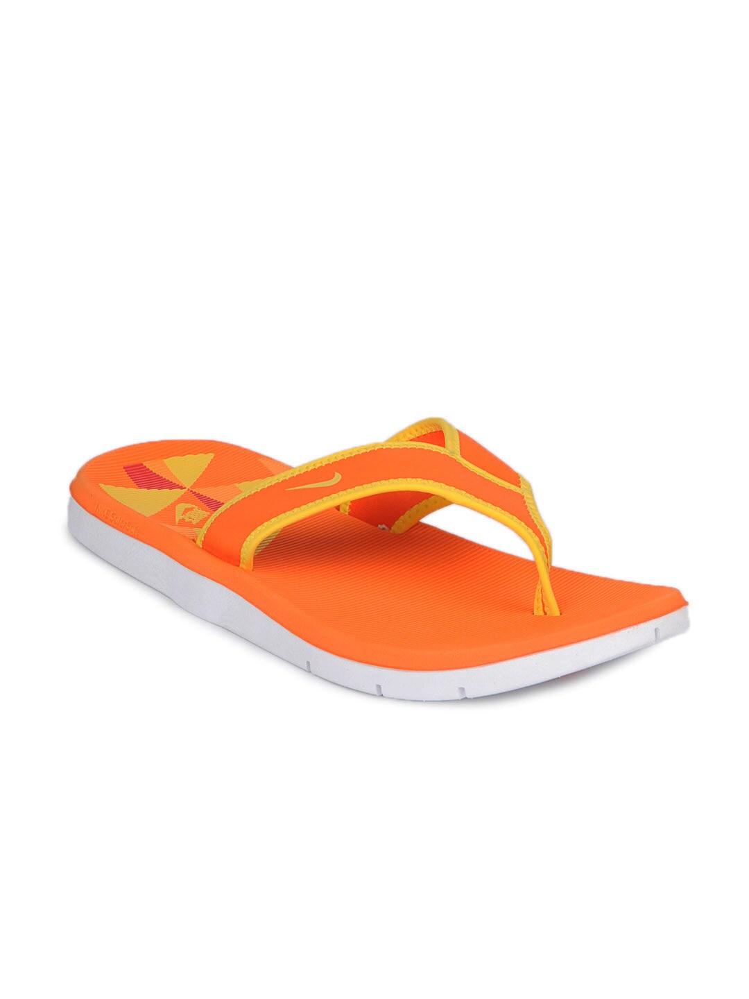 Nike Men Celso Solarsoft Thong Orange Flip Flops