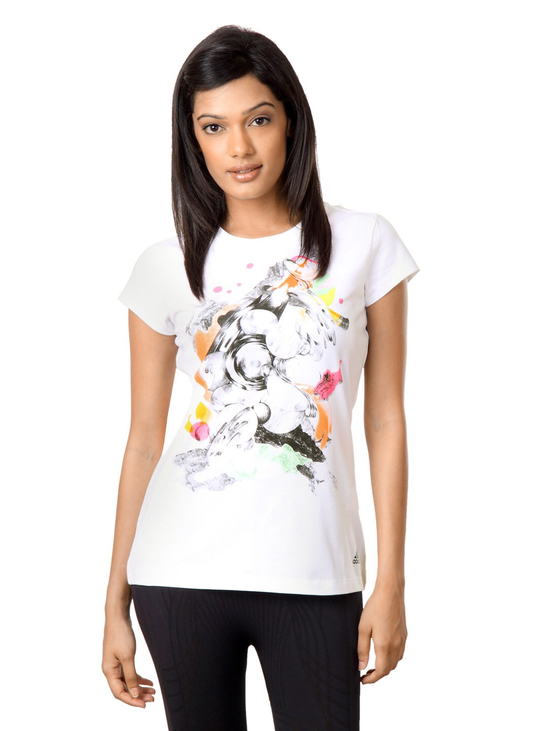 ADIDAS Women Artist White T-shirt