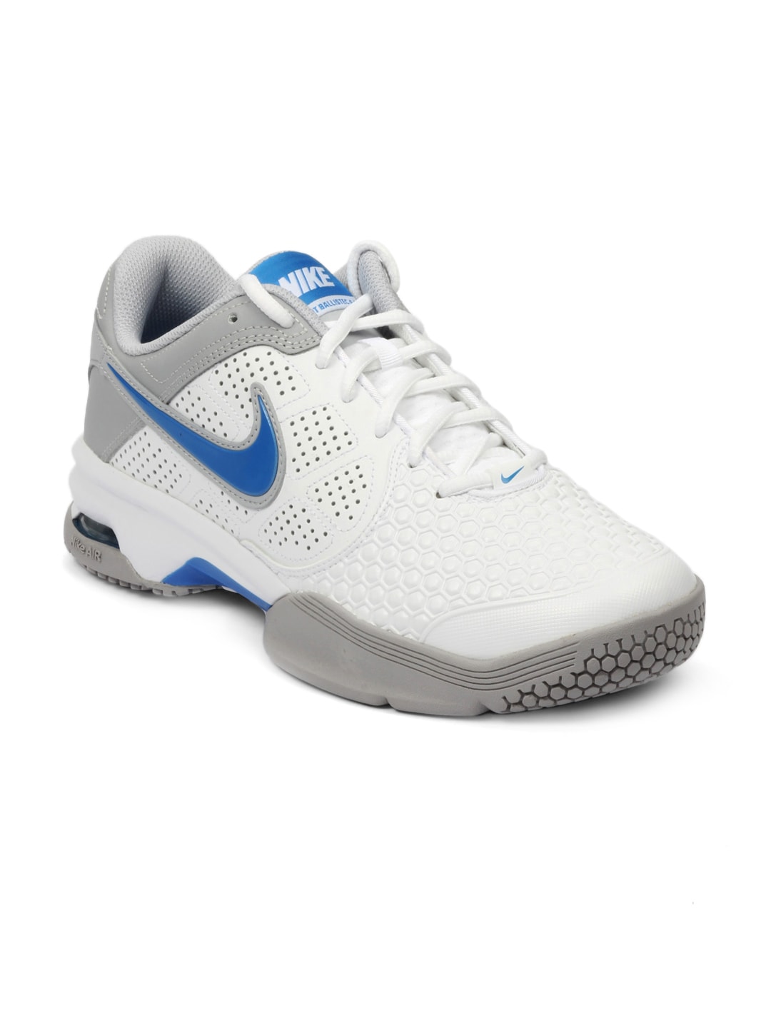 Nike Men White Air Courtballistec White Sports Shoes