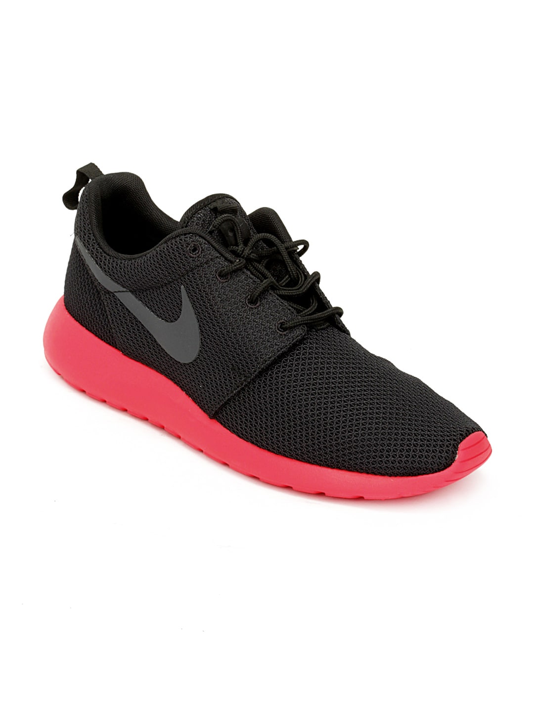 Nike Men Black Roshe Run Sports Shoes