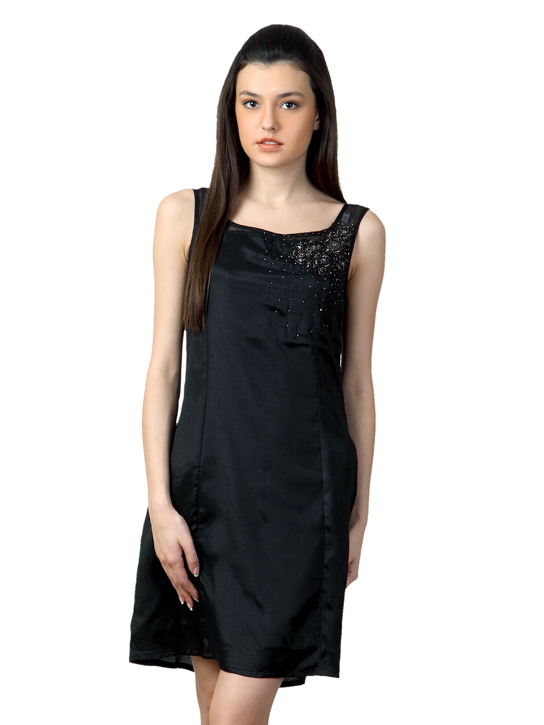 Sepia Women Black Dress