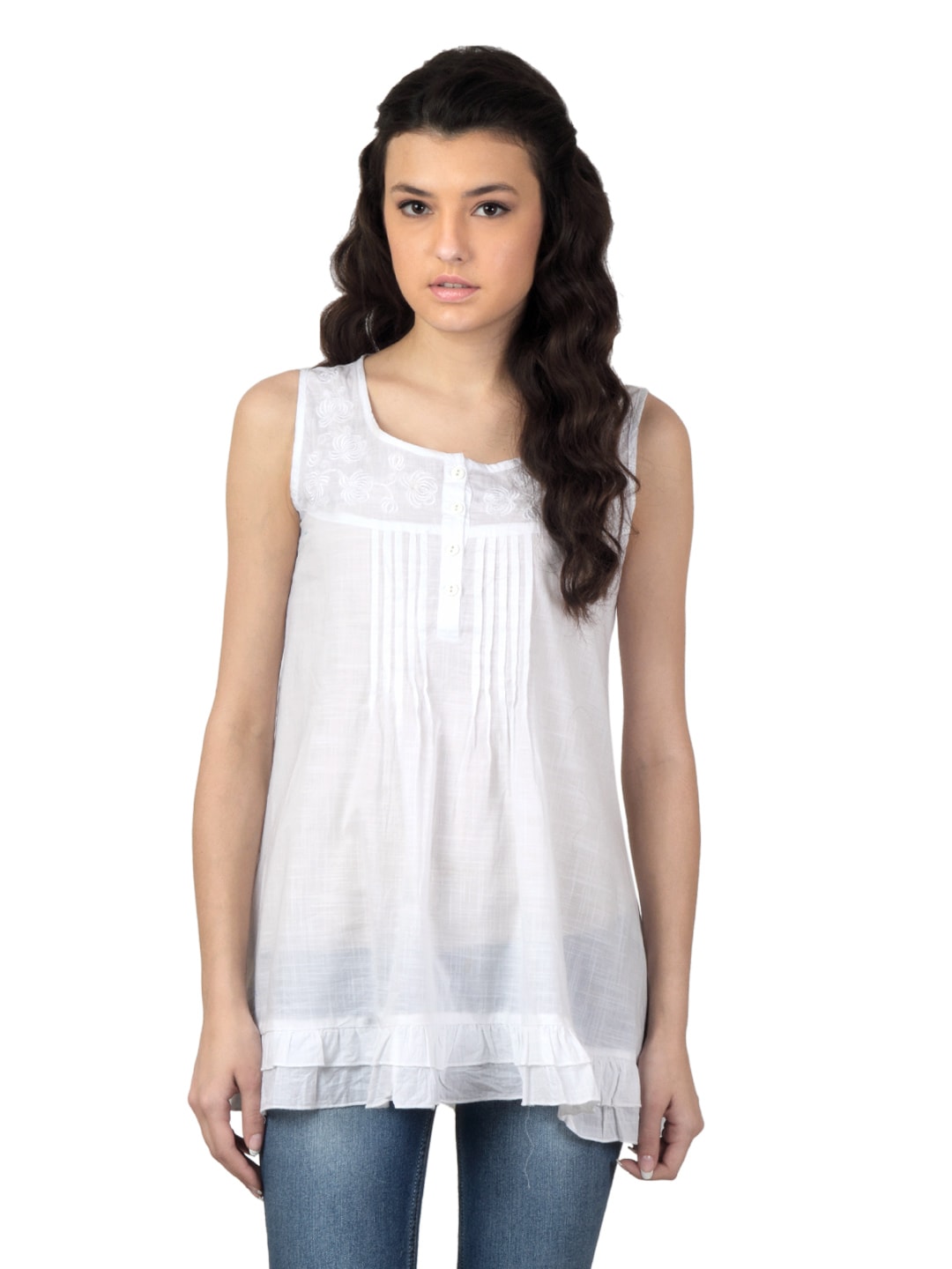 Sepia Women White Top