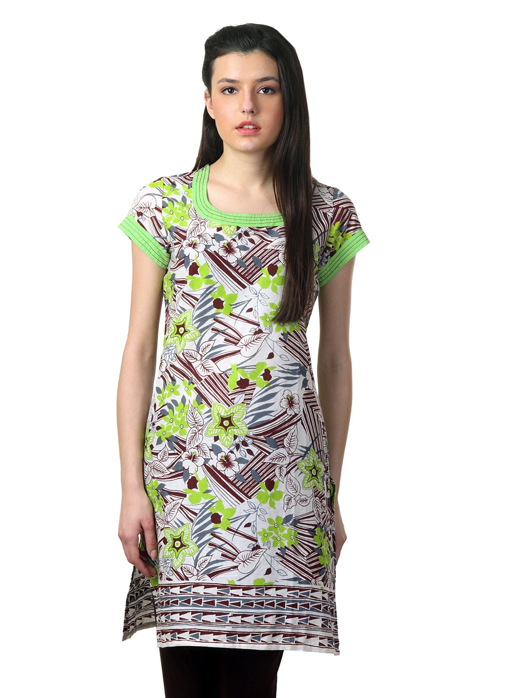 Mother Earth Women Multi Coloured Kurta