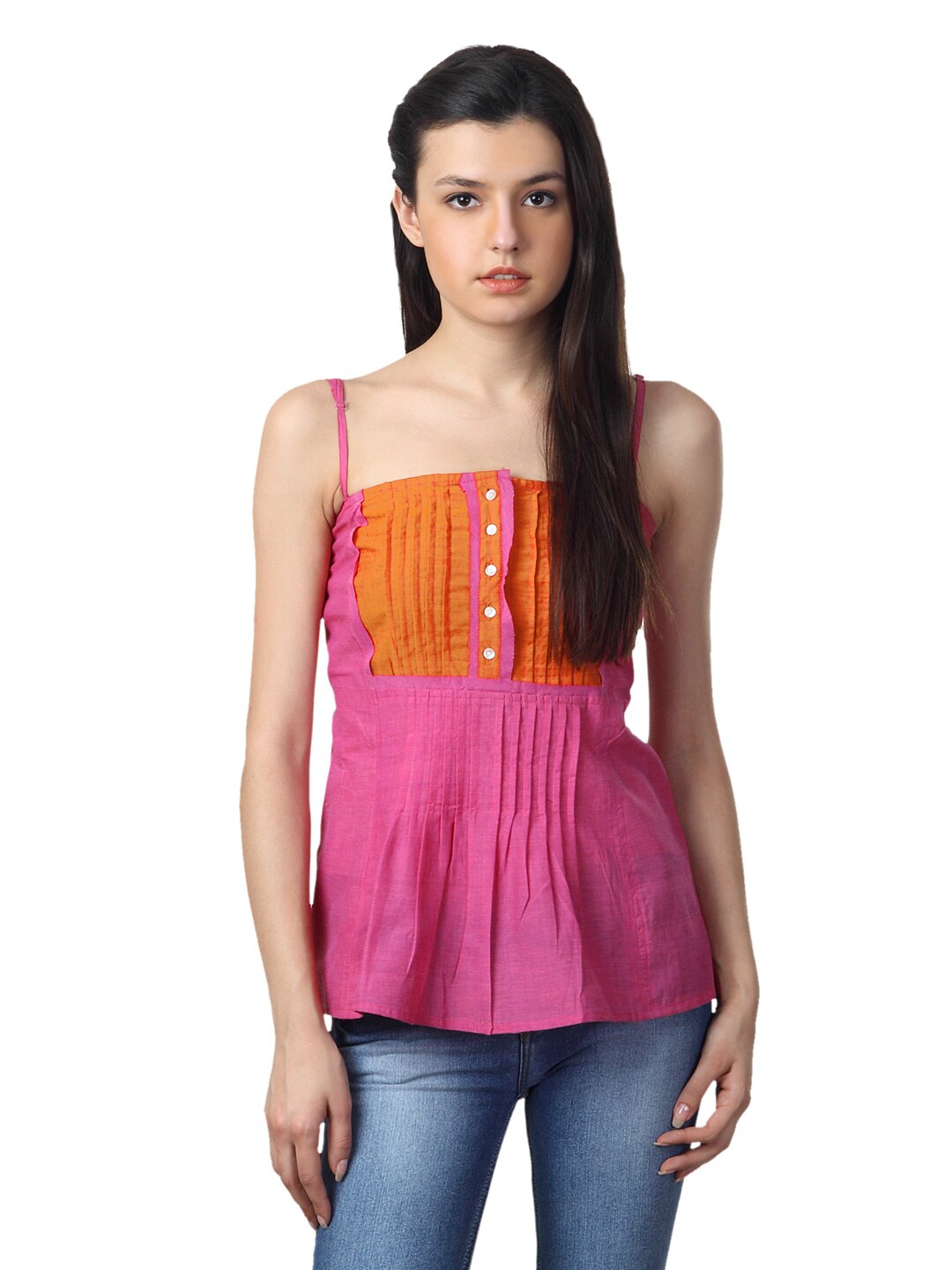 Mother Earth Women Pink Top