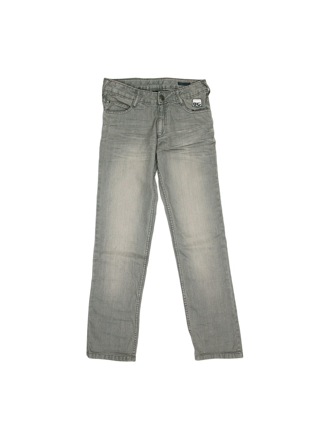 United Colors of Benetton Boys Grey Slim Fit Jeans