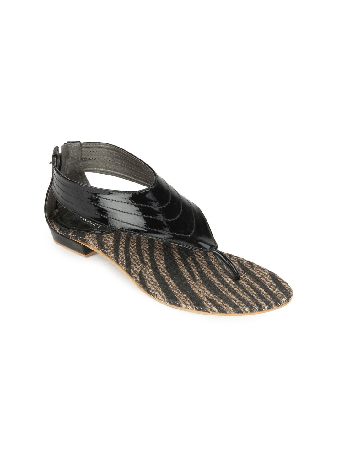 Rocia Women Black Sandals