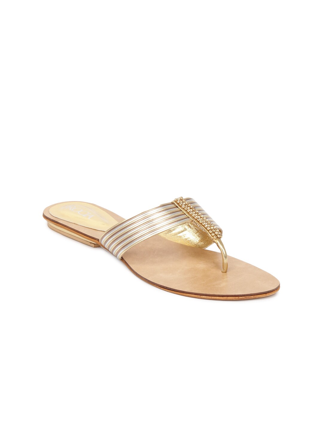 Rocia Women Gold Sandals