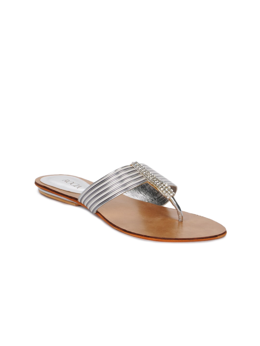 Rocia Women Silver Sandals