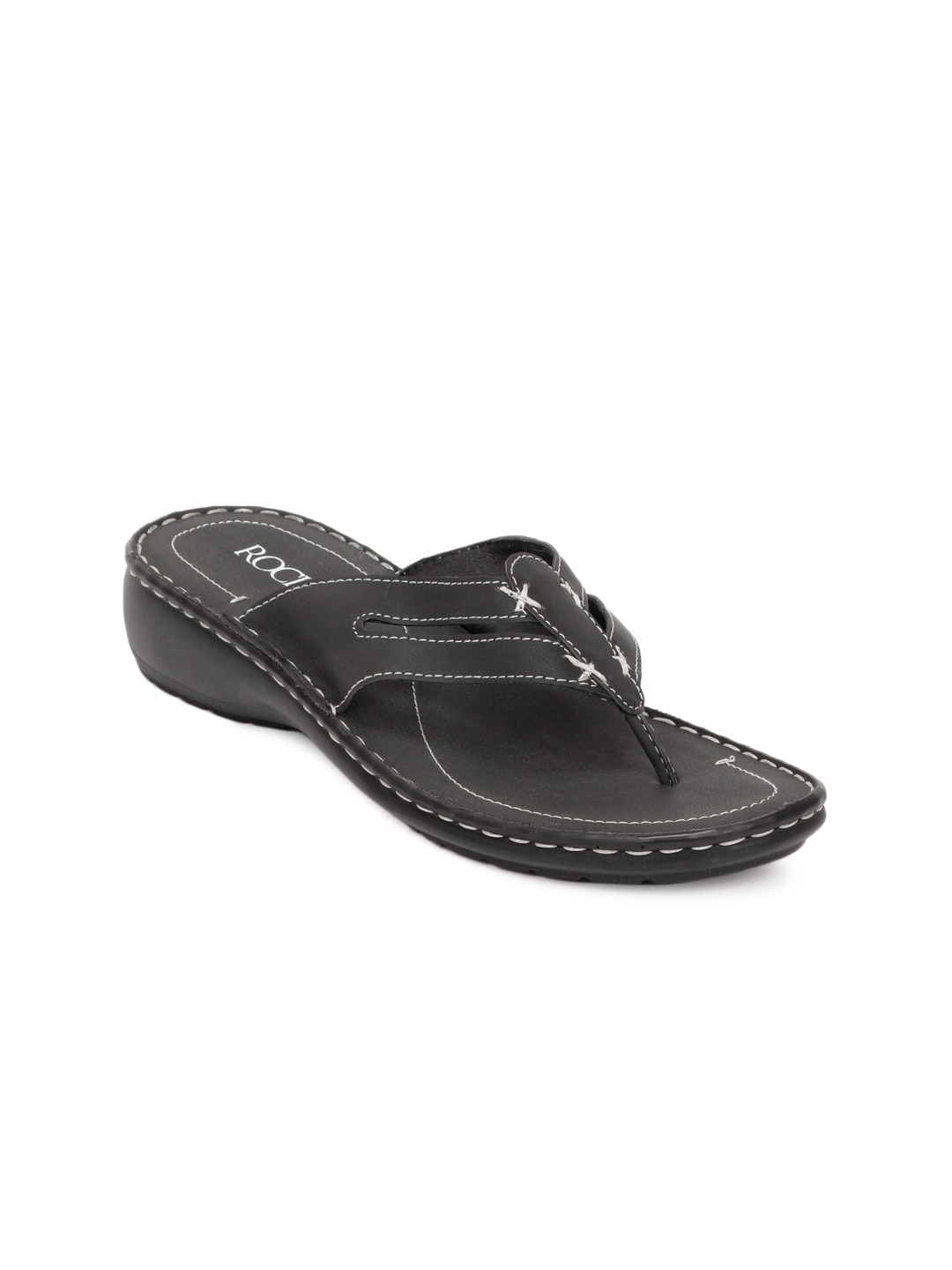 Rocia Women Black Sandals