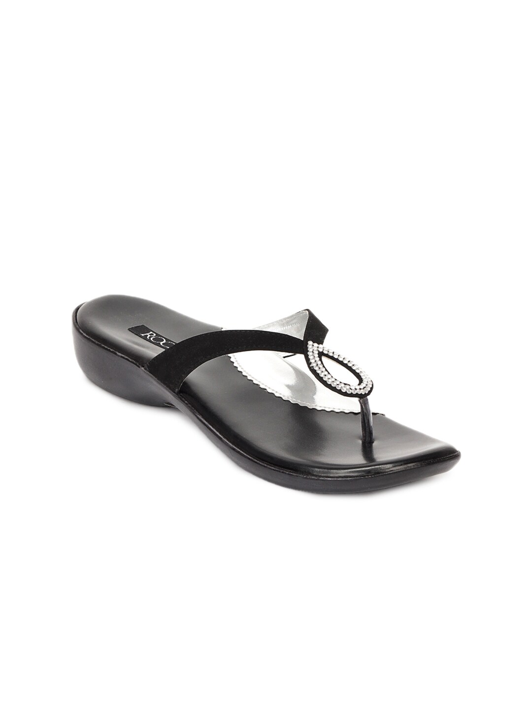 Rocia Women Black Sandals