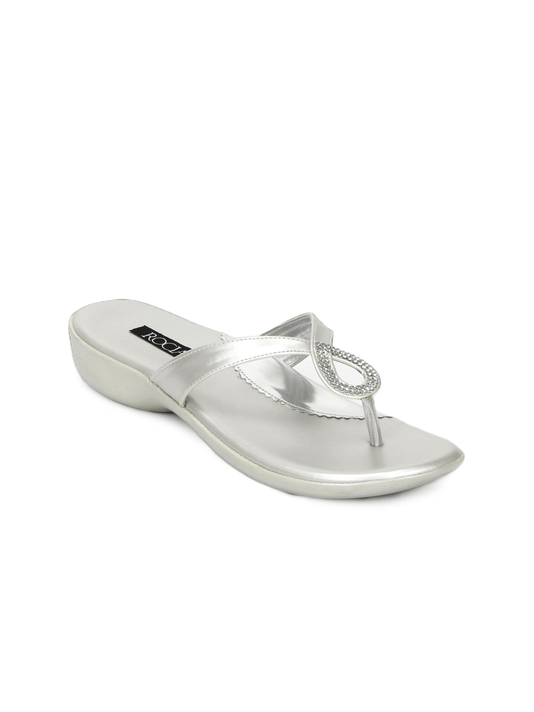 Rocia Women Silver Sandals