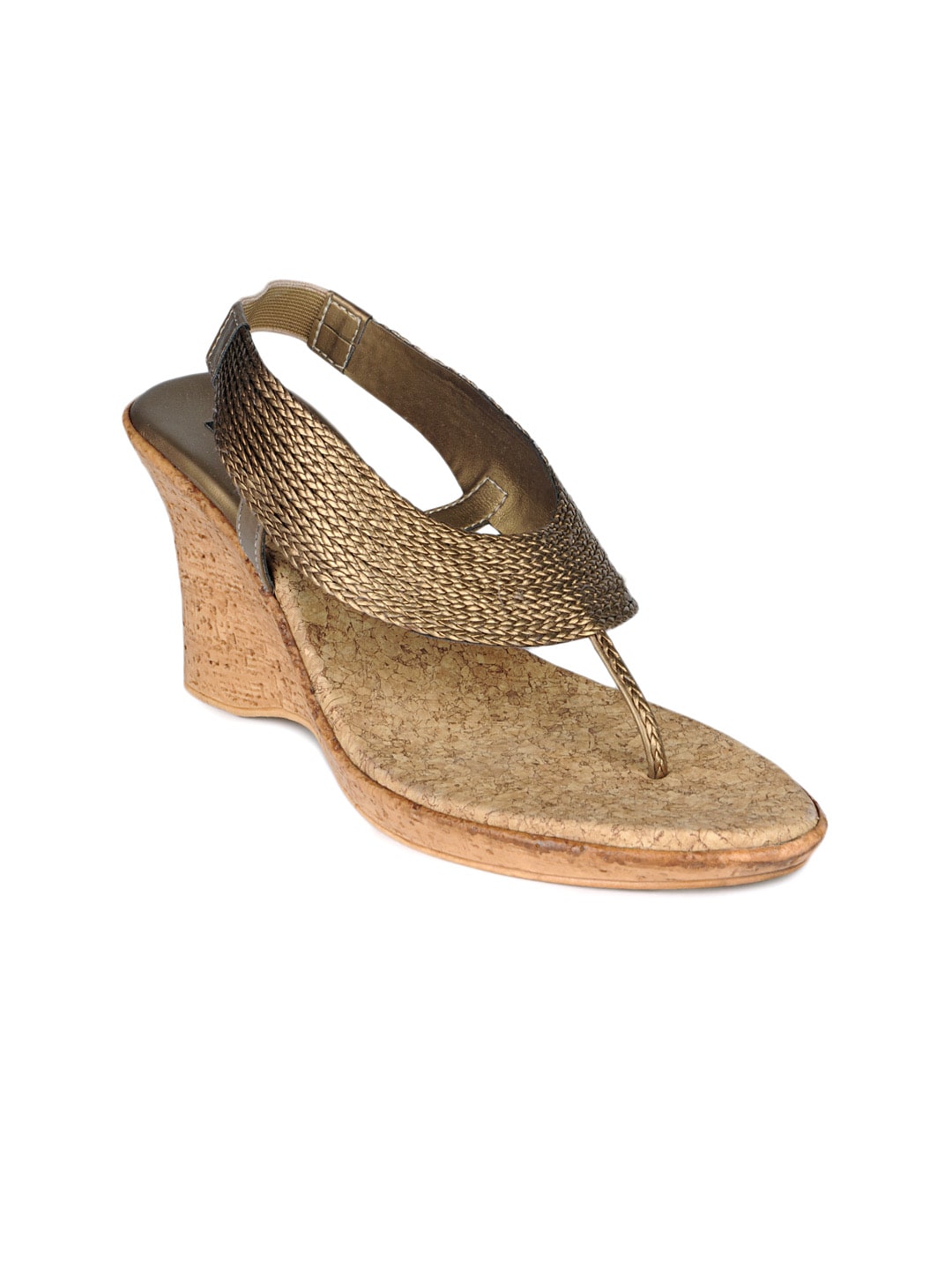Rocia Women Gold Toned Wedges