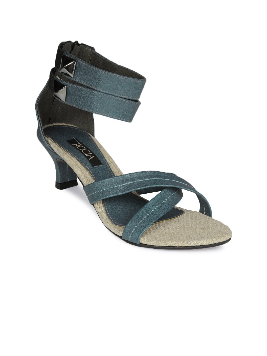Rocia Women Teal Heels