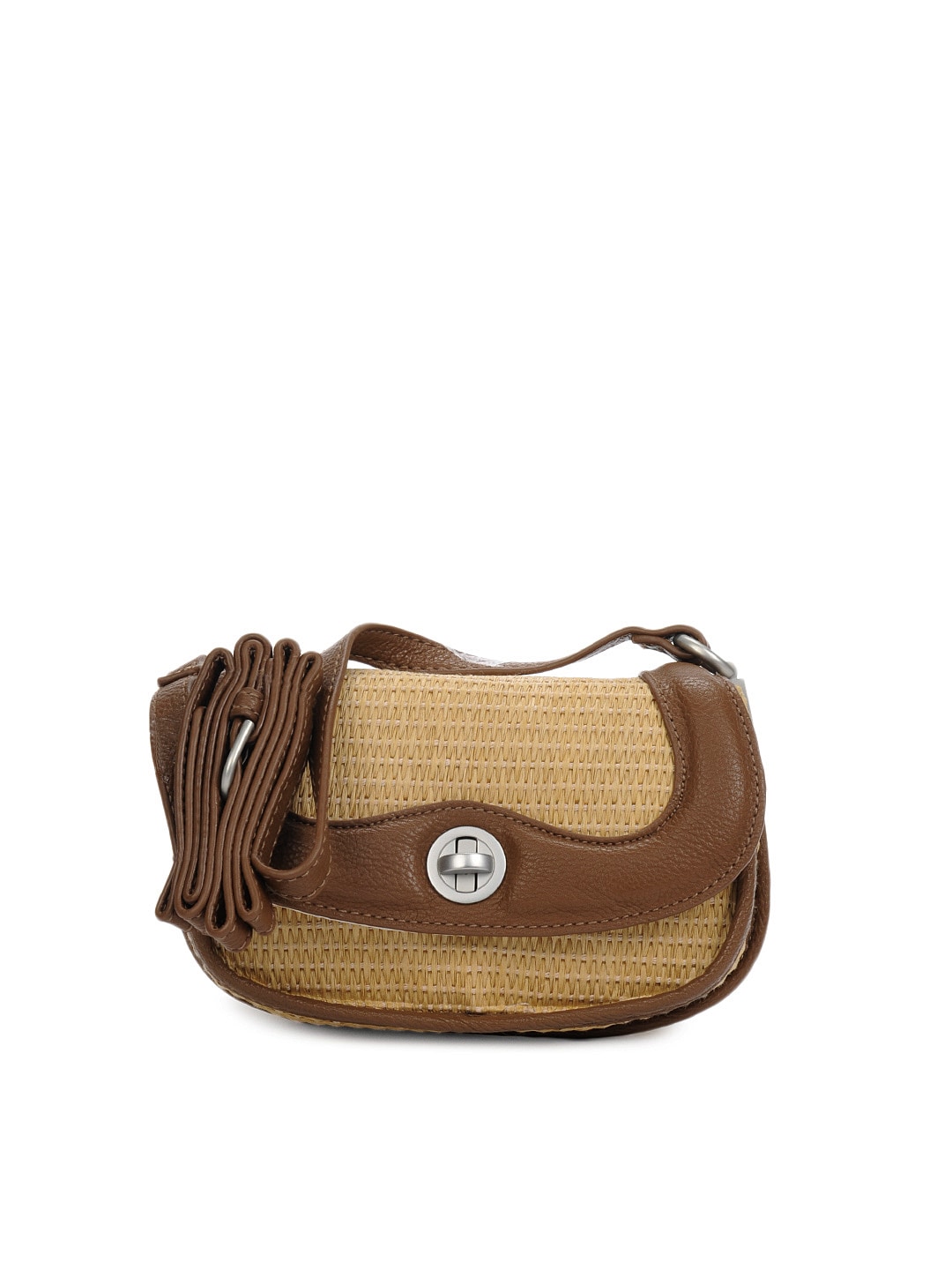 French Connection Women Brown Sling Bag