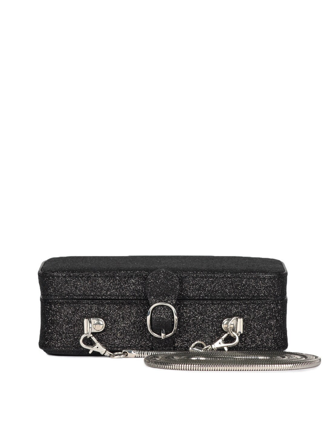 French Connection Women Black Clutch