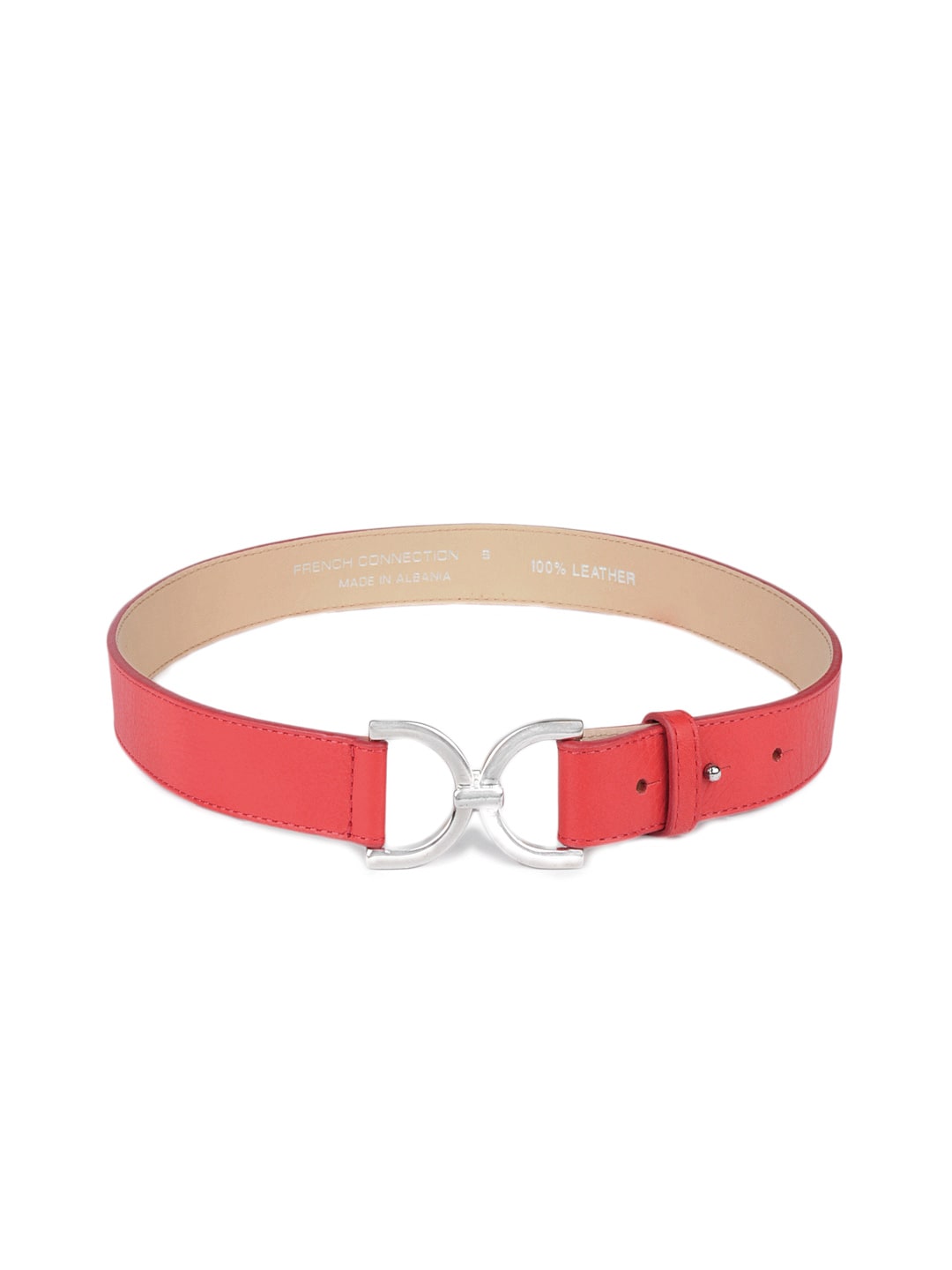 French Connection Women Red Belt