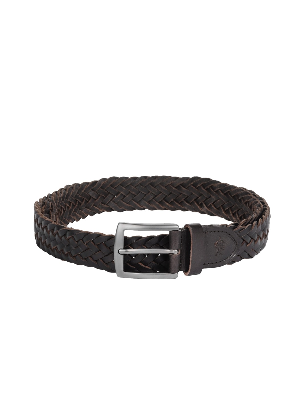 French Connection Men Brown Leather Belt