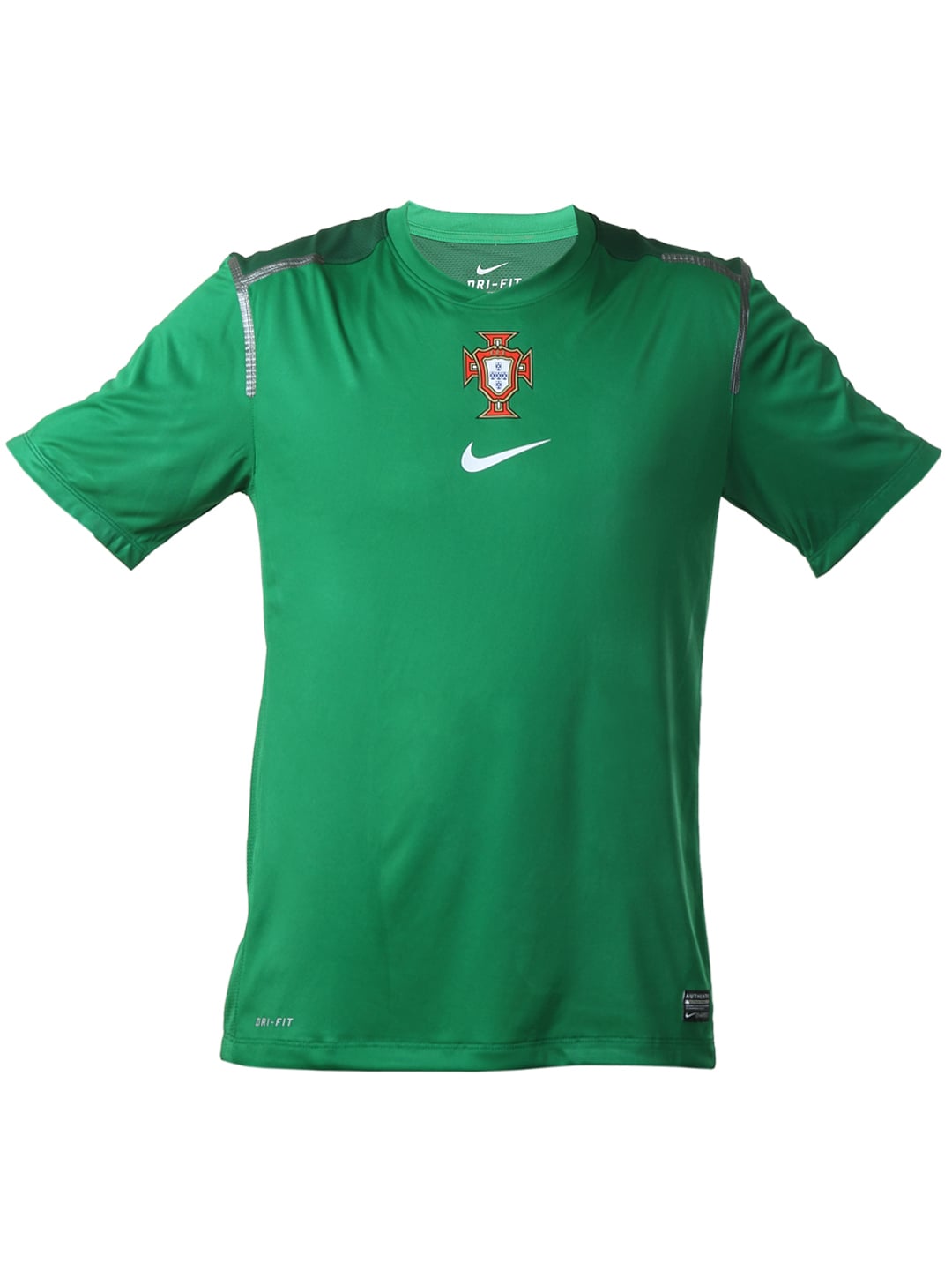 Nike Men Green Portugal Football T-shirt