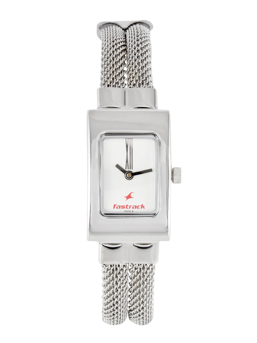 Fastrack Women White Dial Watch NA2049SM09