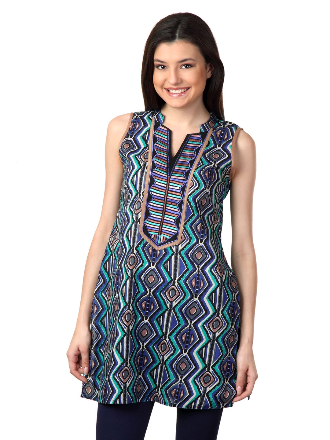 Aneri Women Multi Coloured Kurta