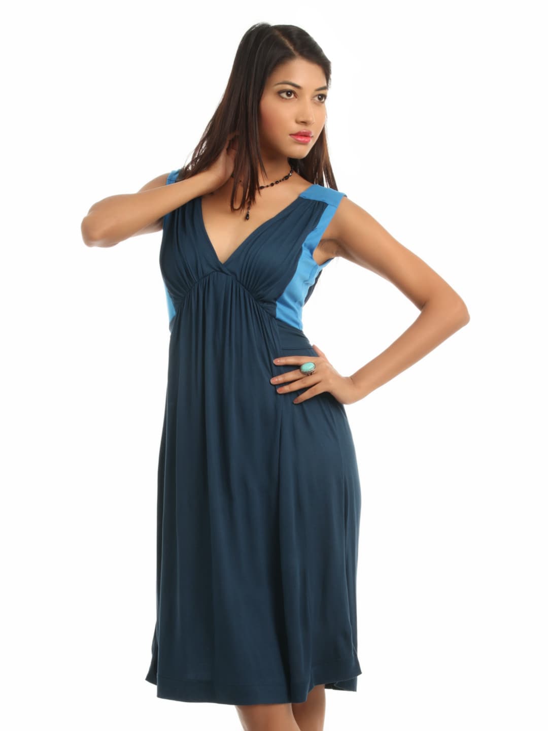 French Connection Women Blue Dress