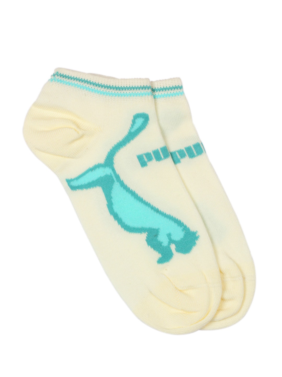 Puma Women Cream Socks