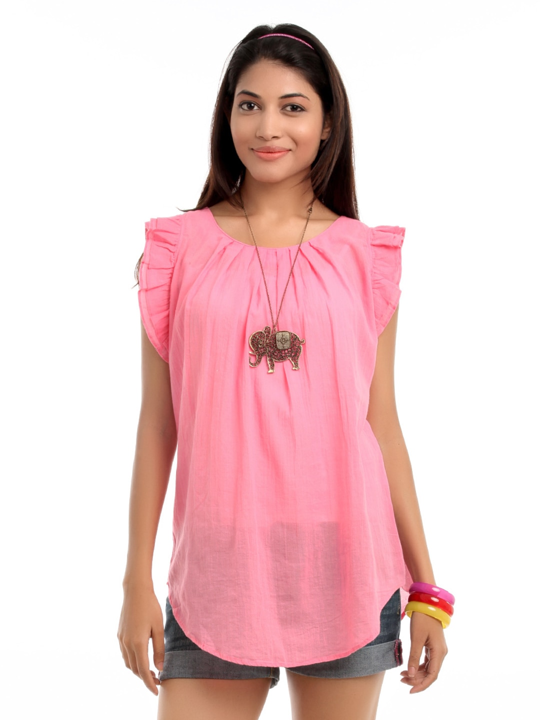 Vero Moda Women Pink Tunic