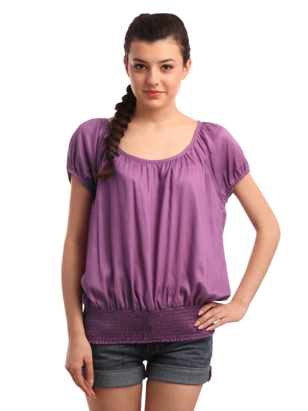 ONLY Women Purple Top