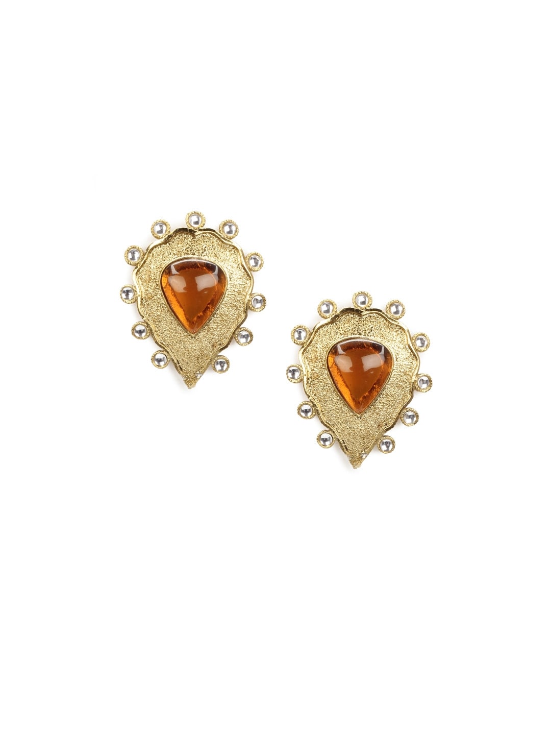 Royal Diadem Rust Earrings