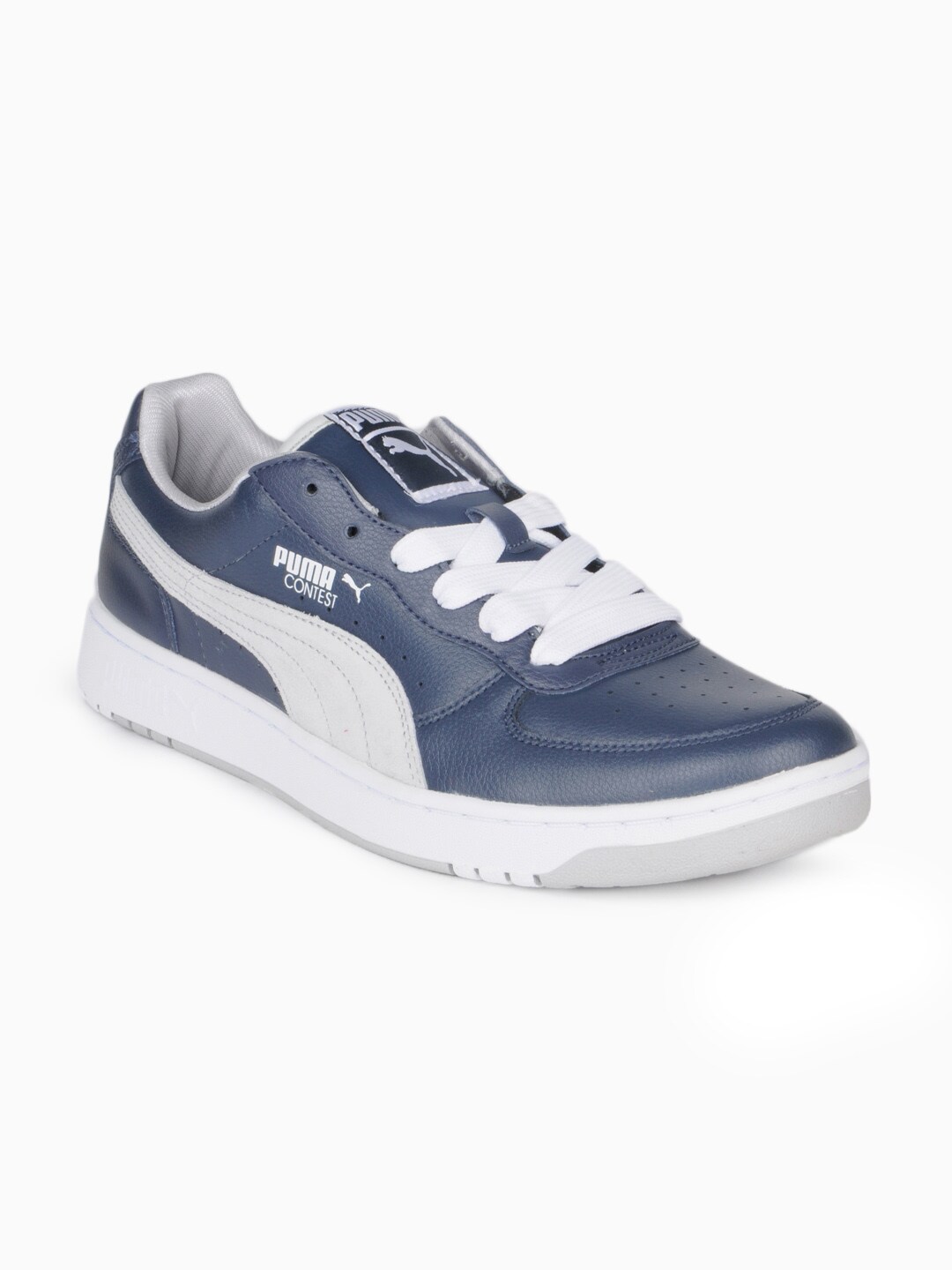 Puma Men Navy Blue Contest Lo Shoes