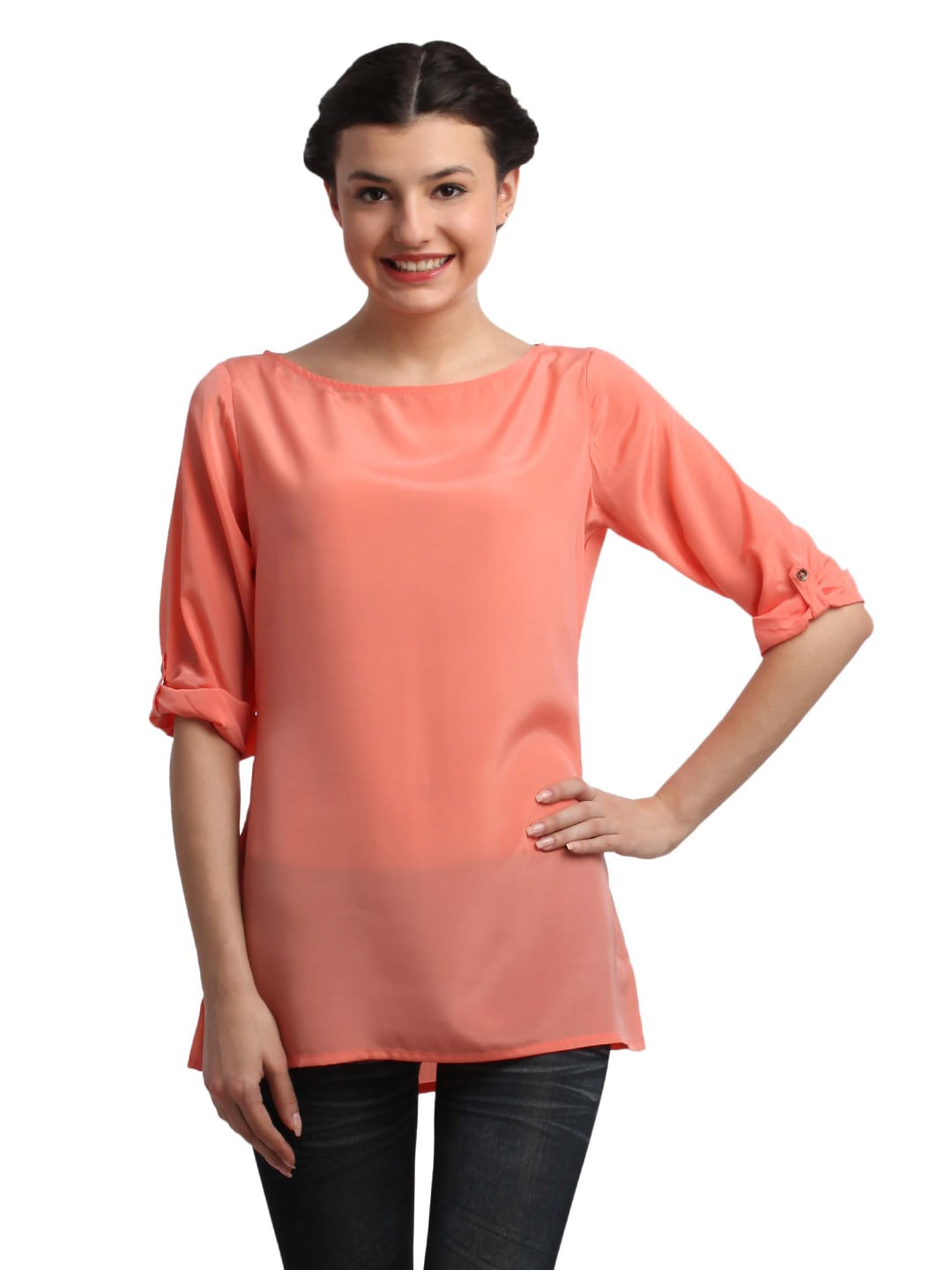 Femella Women Peach Top