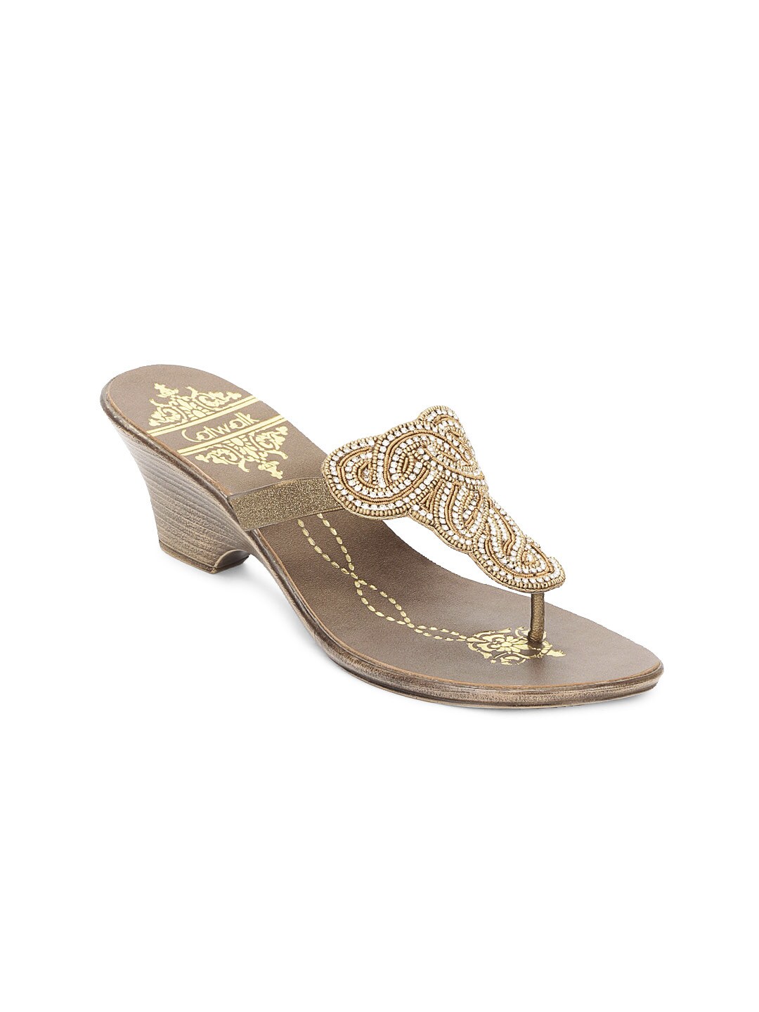 Catwalk Women Bronze Heels
