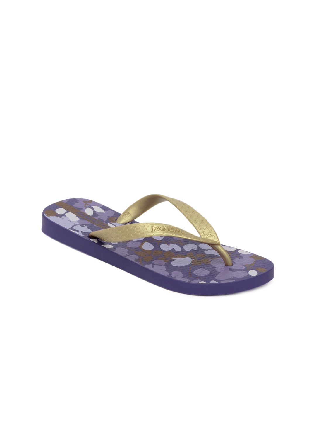 iPanema Women Gold Flip Flops