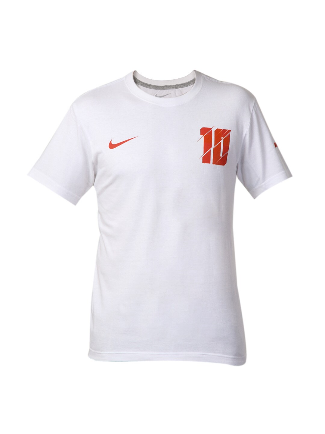 Nike Men White Rooney Football T-shirt