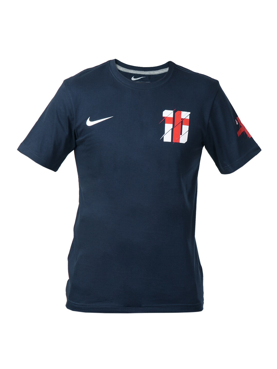 Nike Men Navy Blue Rooney Football T-shirt