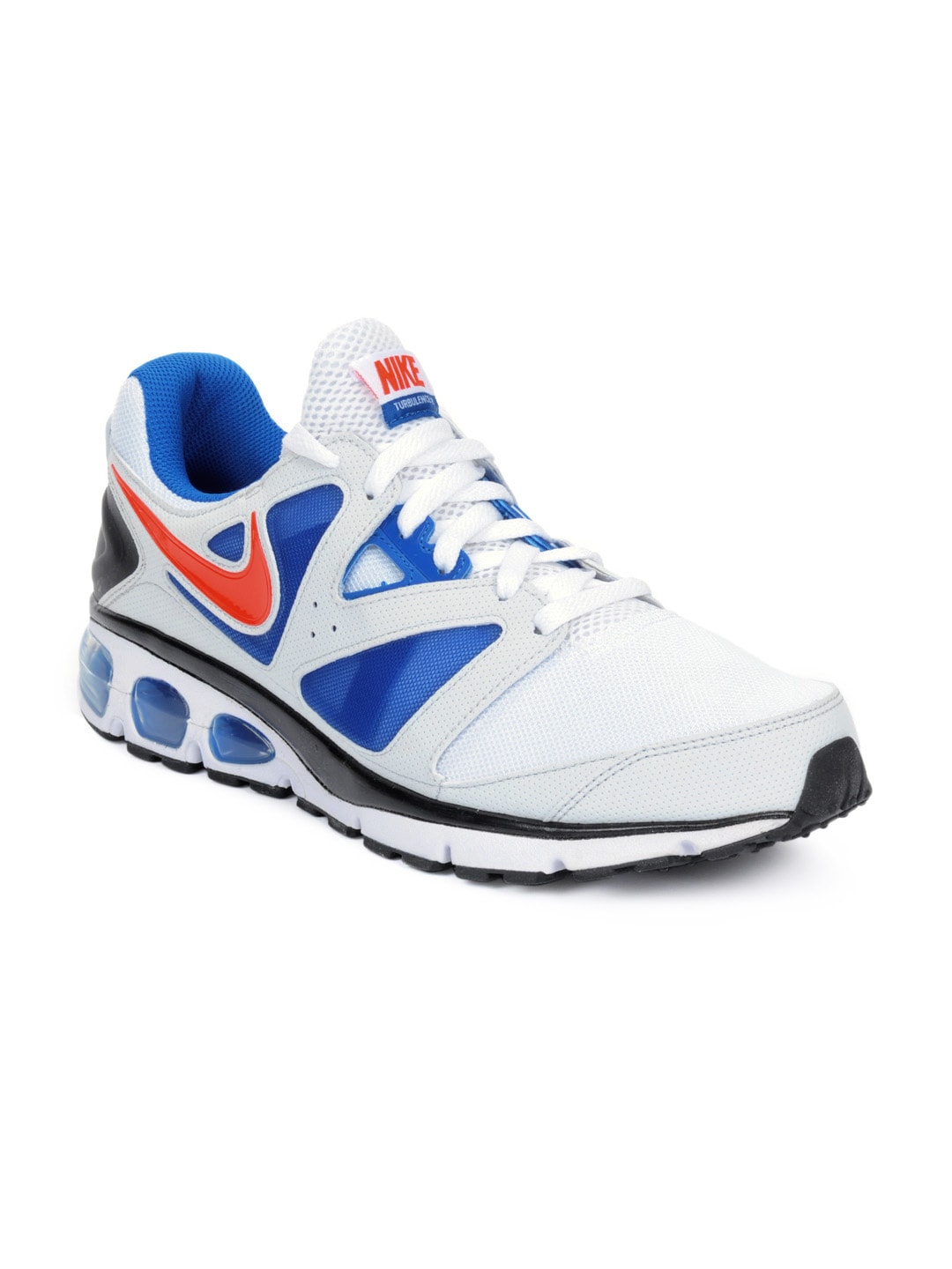 Nike Men Air Max Turbulence+ 18 White Sports Shoes